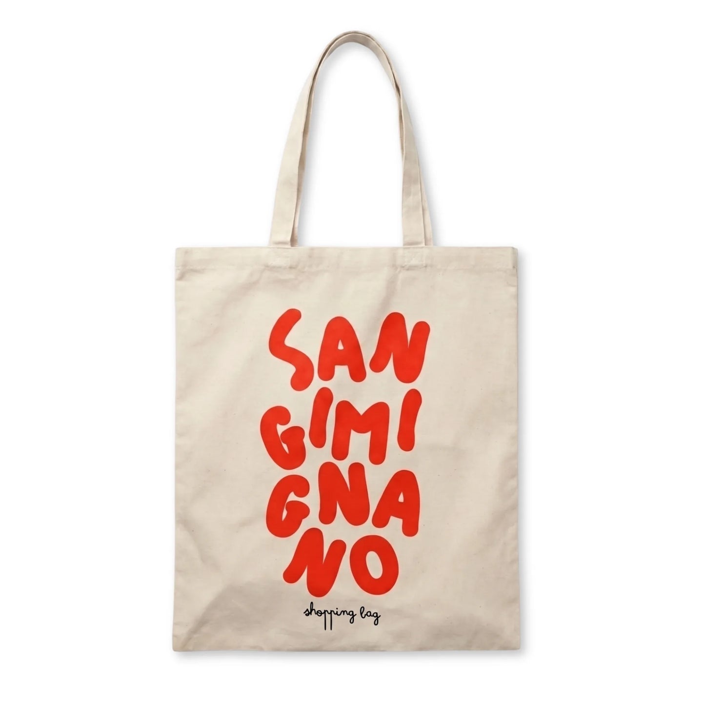 San Gimignano Totebag Rossa - Cecca
