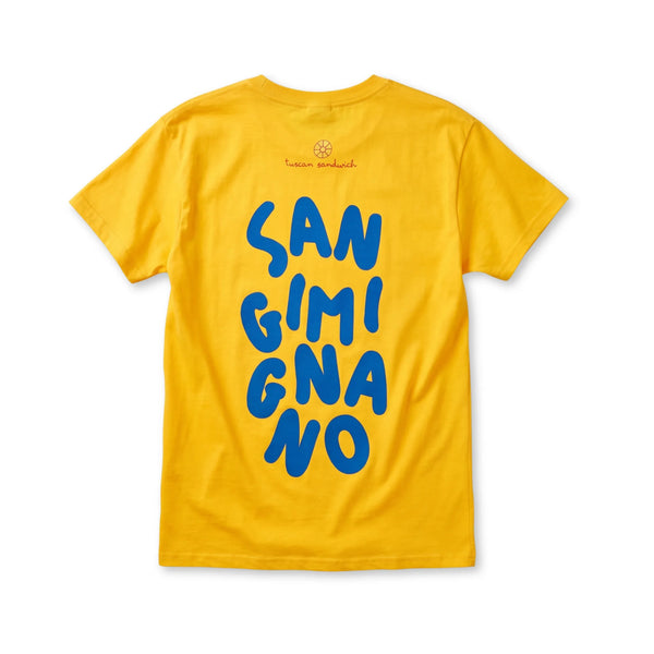 San Gimignano T-Shirt Gialla - Cecca