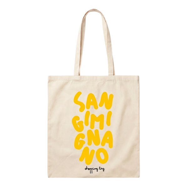 San Gimignano Totebag Gialla - Cecca