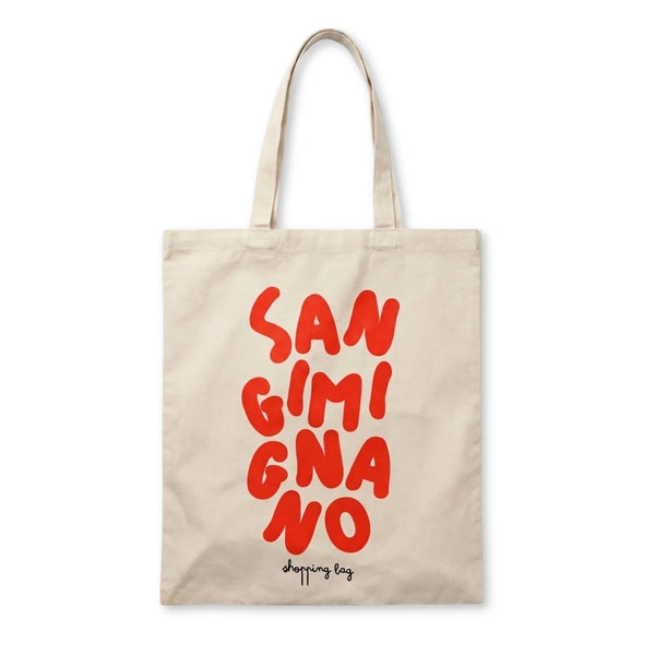 San Gimignano Totebag Rossa  - Cecca