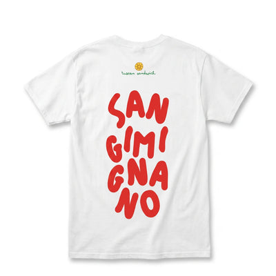 San Gimignano T-Shirt Bianca - Cecca